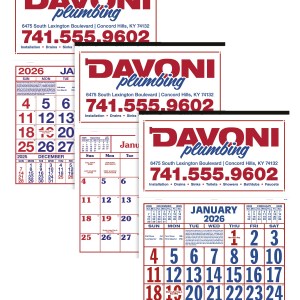 Skinner & Kennedy™ Billboard Apron Calendar 2 Skinner & Kennedy™ Billboard Apron Calendar 2