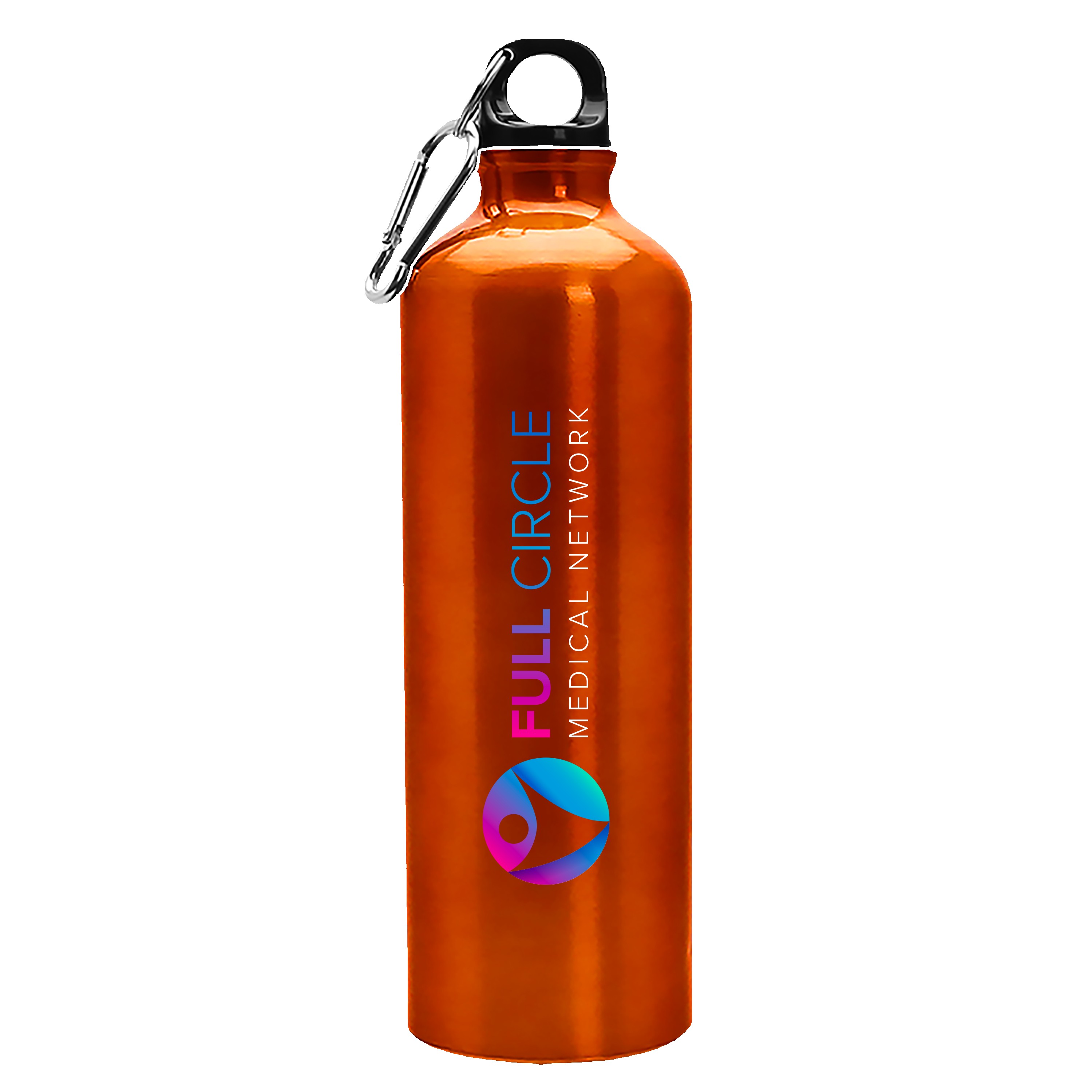 Garyline® Excursion Aluminum Bottle with Carabiner - 25 oz. 2