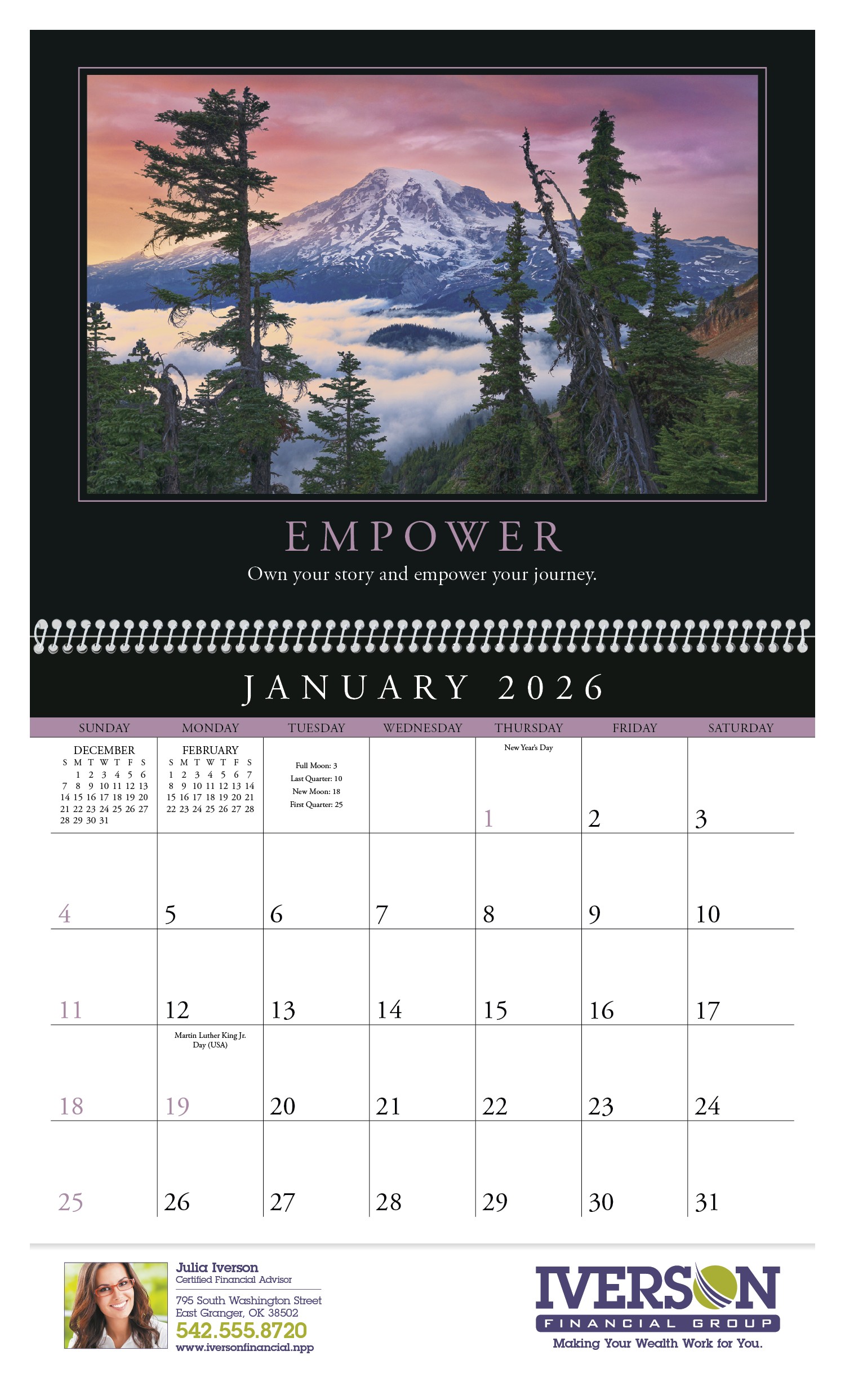 Triumph® Calendars Motivations Calendar 2