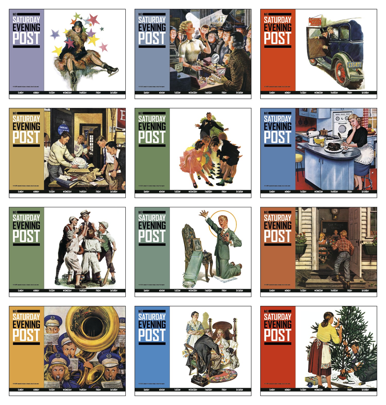 Triumph® Calendars The Saturday Evening Post 2