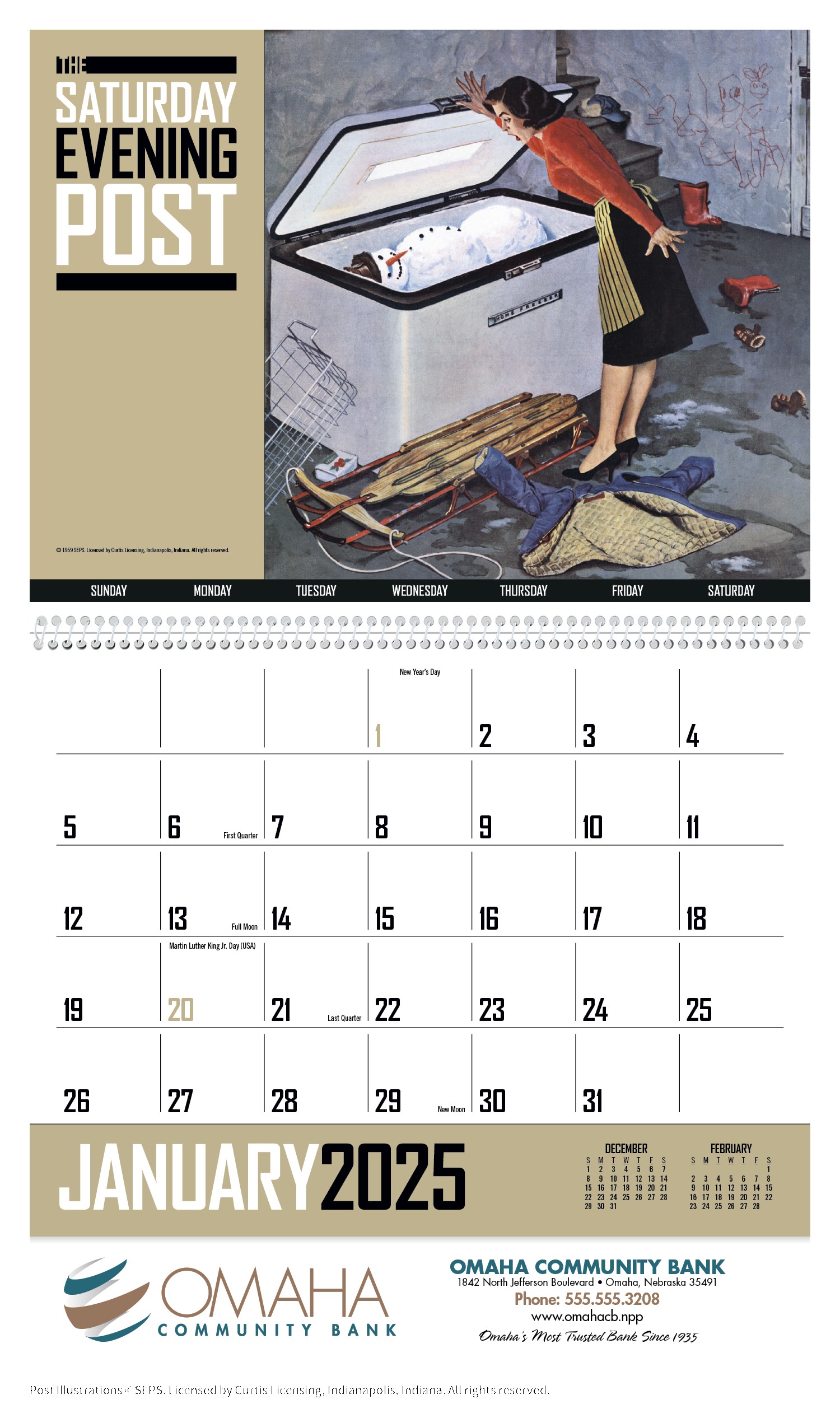 Triumph® Calendars The Saturday Evening Post 2