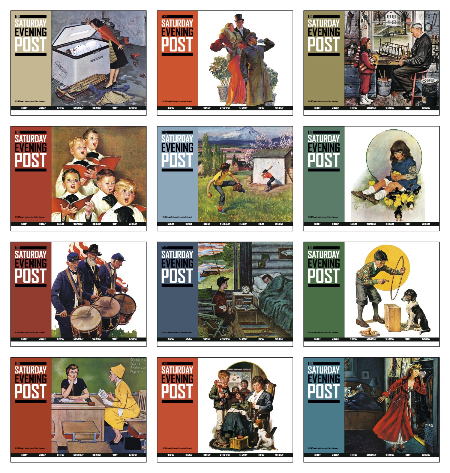 Triumph® Calendars The Saturday Evening Post 2