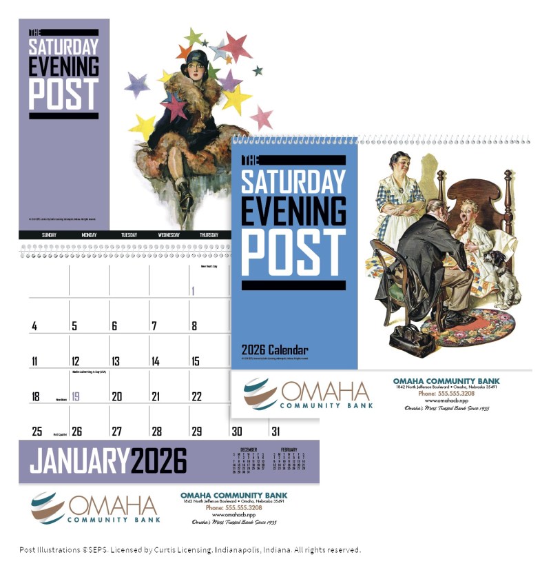 Triumph® Calendars The Saturday Evening Post 2 Triumph® Calendars The Saturday Evening Post 2