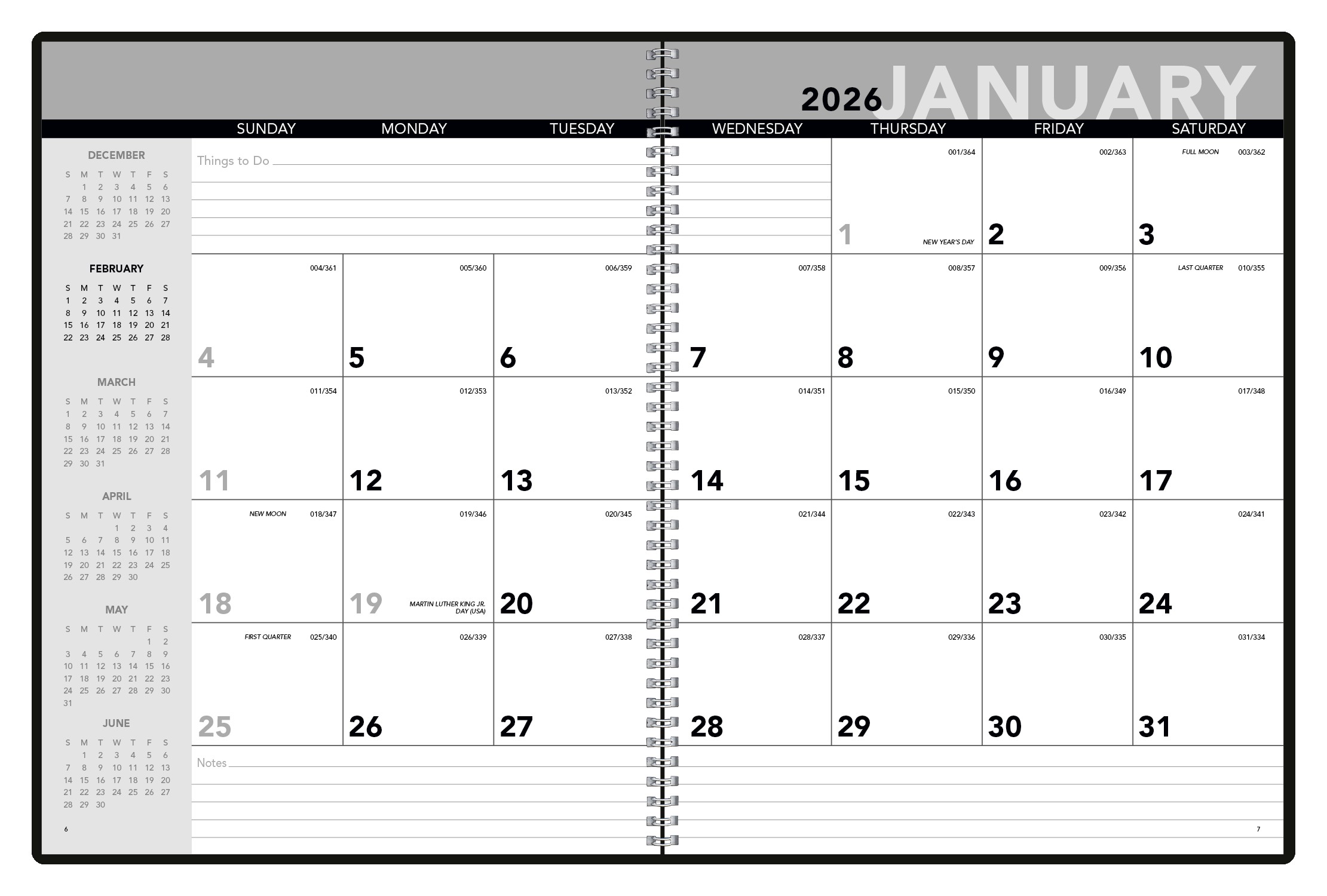 Triumph® Calendars Monthly Planner 2