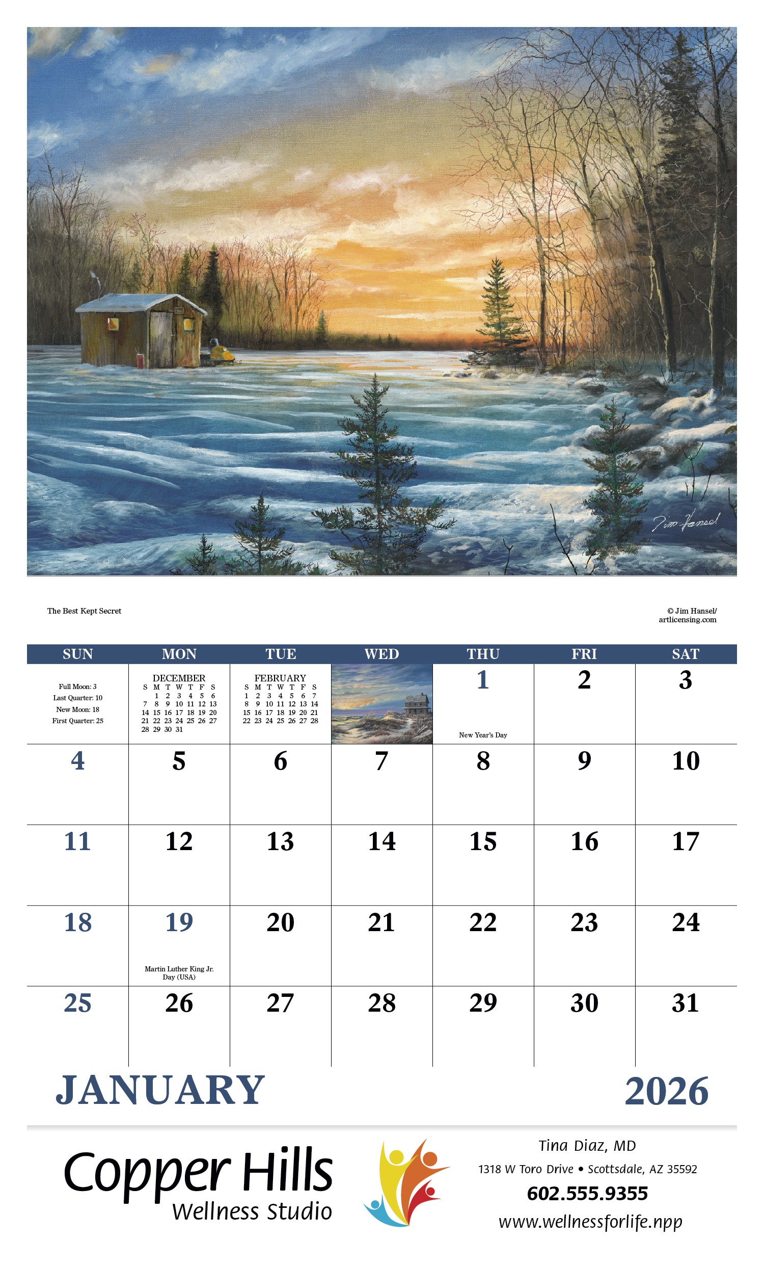 Good Value™ Scenic Memories - Stapled Calendar 2