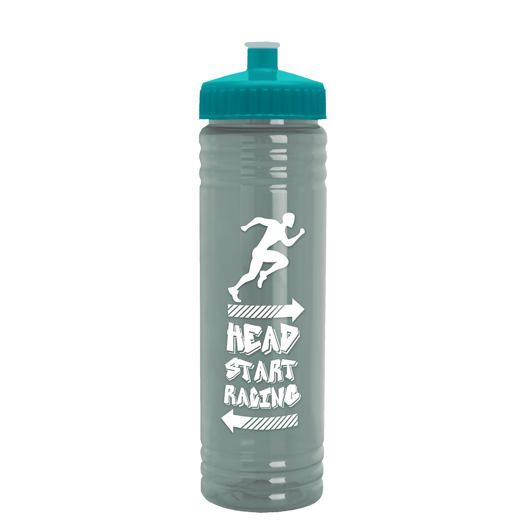 Garyline® Slim Fit RPET Bottle with Push-Pull Lid - 24 oz. 2