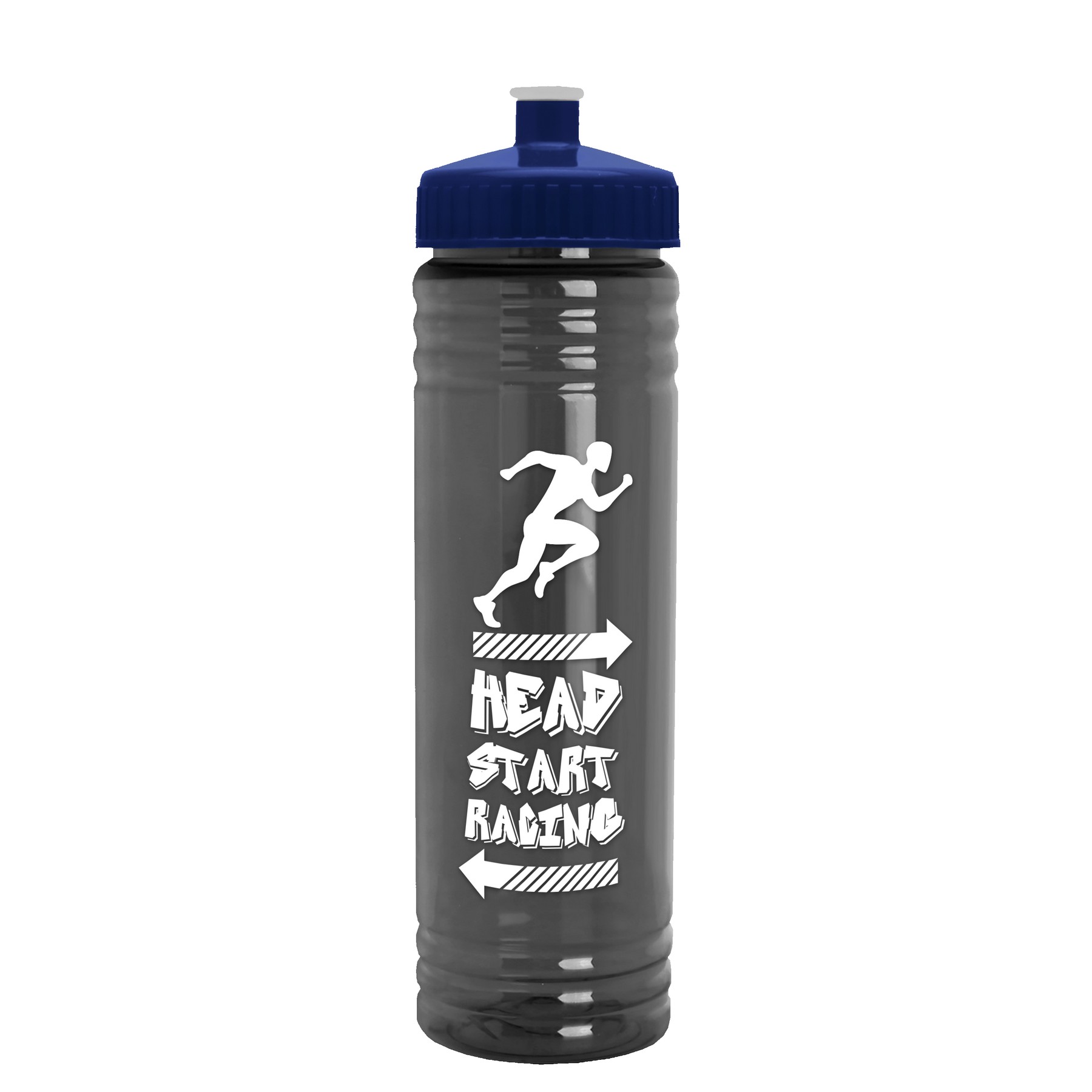 Garyline® Slim Fit RPET Bottle with Push-Pull Lid - 24 oz. 2