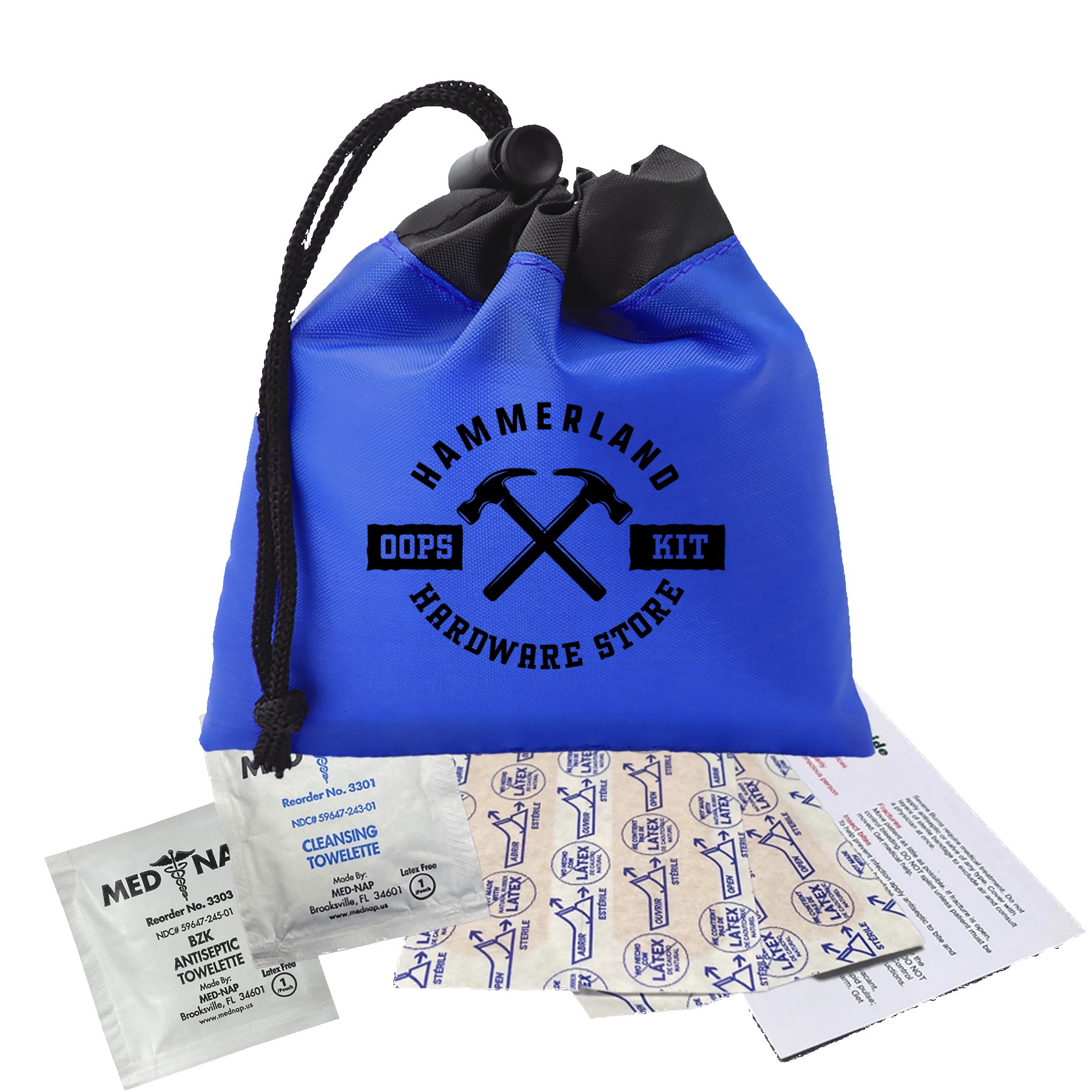 Garyline® Cinch Pouch First Aid Kit - 7 Piece 2