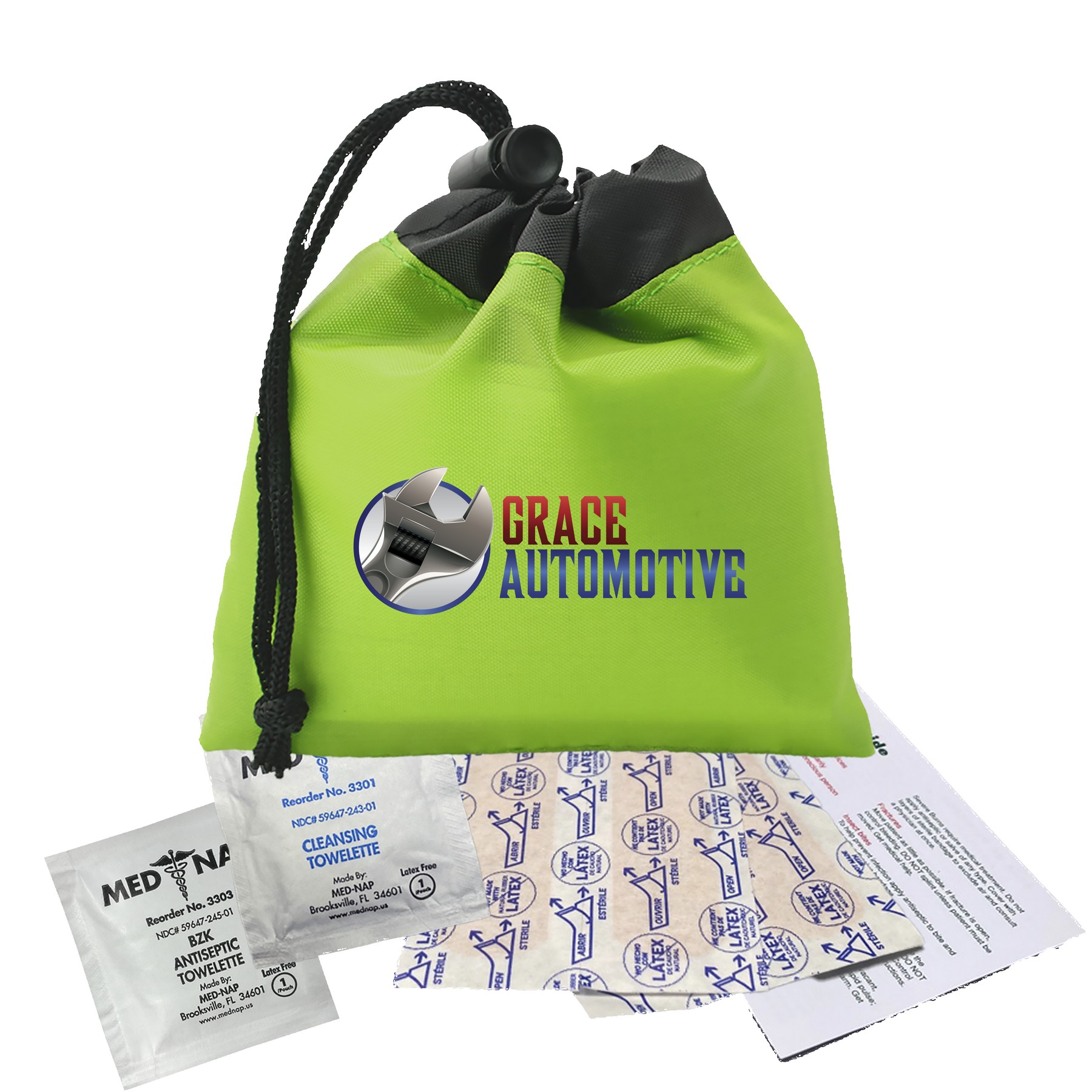 Garyline® Cinch Pouch First Aid Kit - 7 Piece 2
