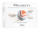 Titleist® Velocity Golf Ball - 61237 box back Titleist® Velocity Golf Ball - 61237 box back