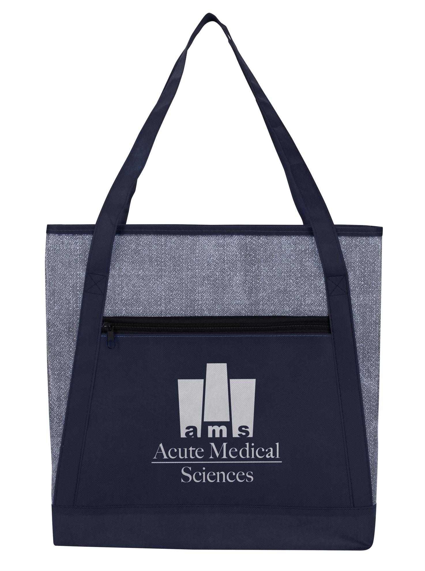 Good Value™ Heathered RPET Non-Woven Tote 2