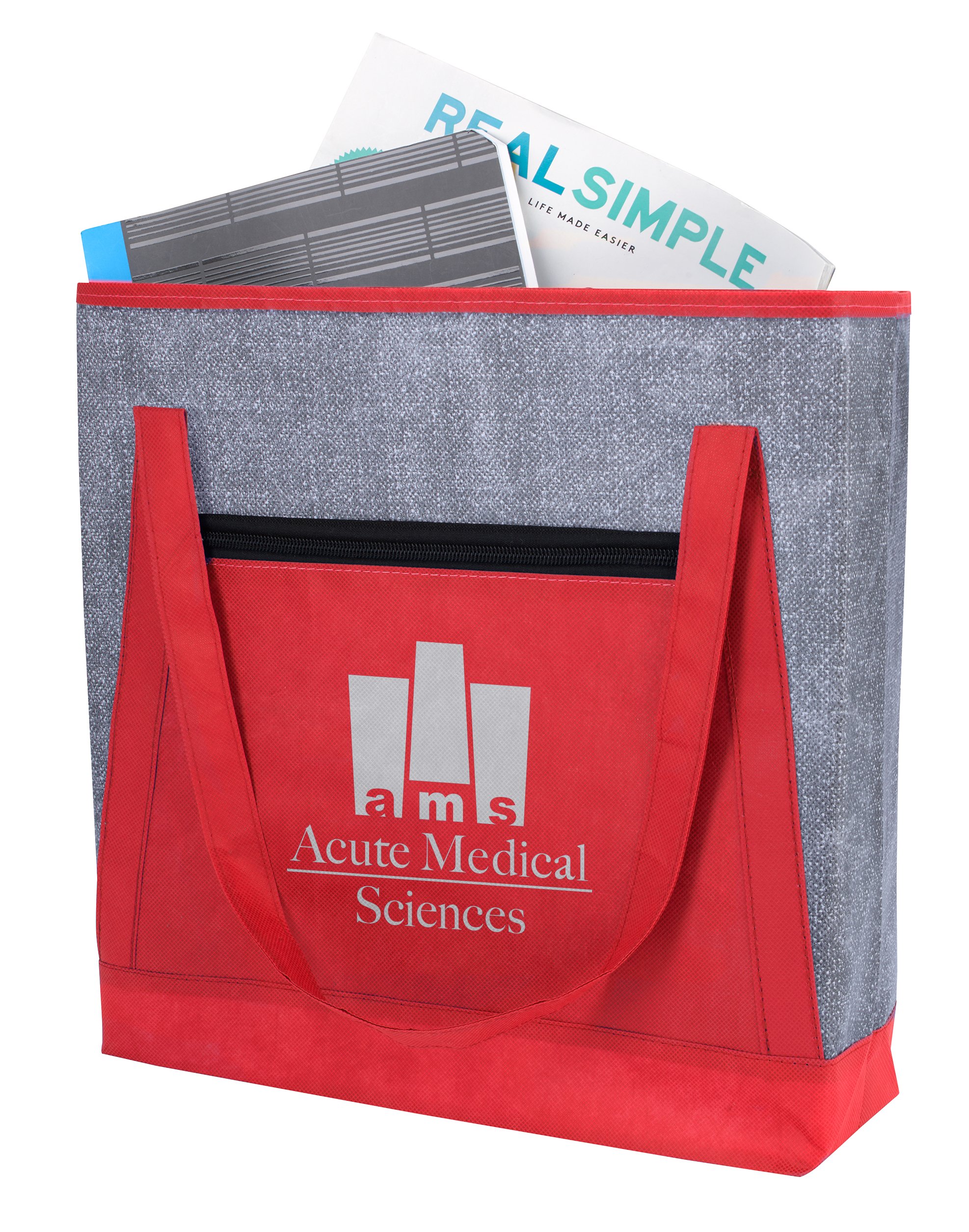 Good Value™ Heathered RPET Non-Woven Tote 2