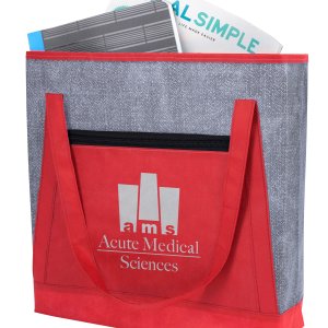 Good Value™ Heathered RPET Non-Woven Tote 2 Good Value™ Heathered RPET Non-Woven Tote 2