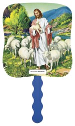 Skinner & Kennedy™ The Good Shepherd - Pictorial Fan - Skinner & Kennedy The Good Shepherd - Pictorial Fan image Skinner & Kennedy™ The Good Shepherd - Pictorial Fan - Skinner & Kennedy The Good Shepherd - Pictorial Fan image