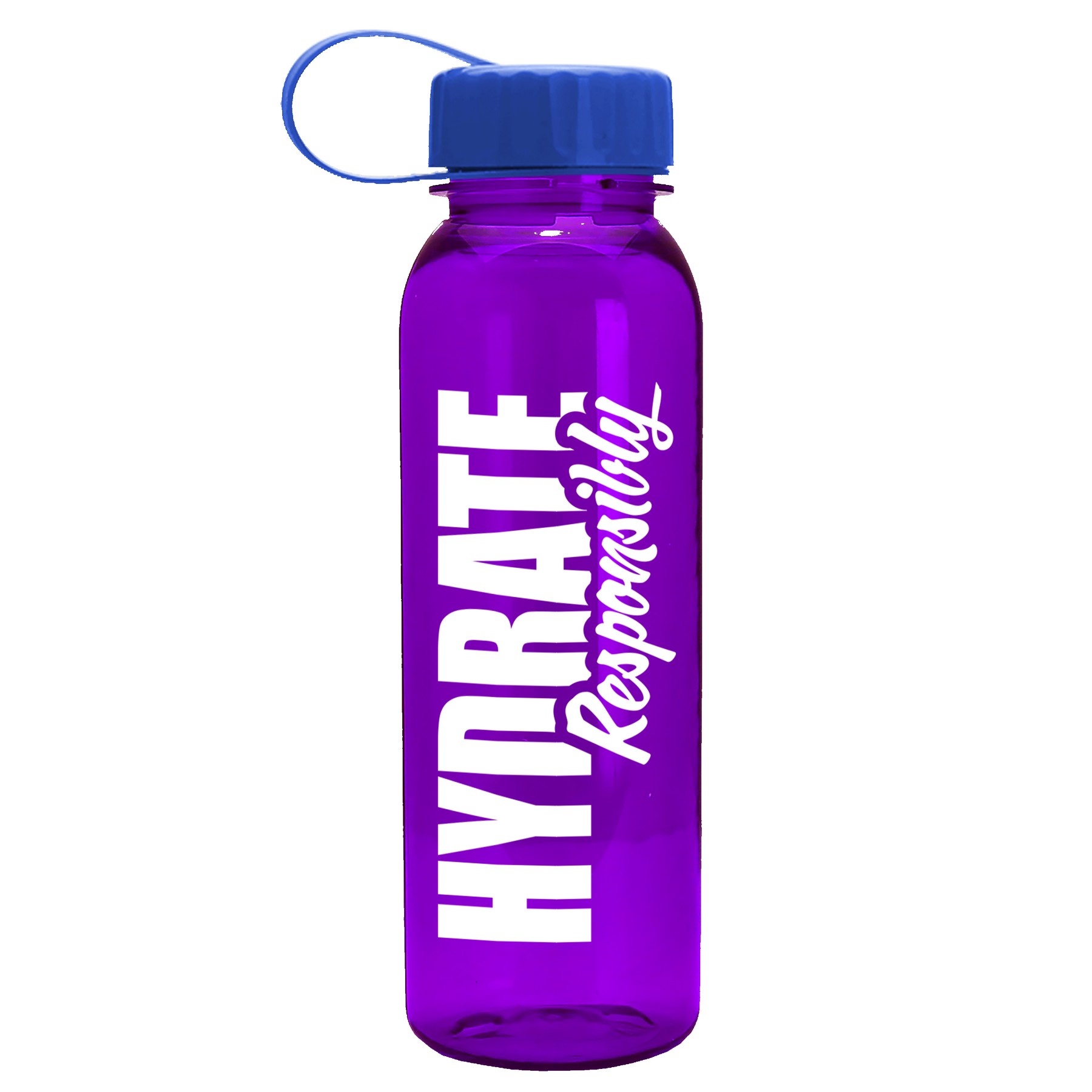 Garyline® Outdoorsman Tritan® Renew Bottle with Tethered Lid - 24 oz. 2