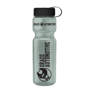 Garyline® Champ Recycled Bottle with Tethered Lid - 28 oz. 2 Garyline® Champ Recycled Bottle with Tethered Lid - 28 oz. 2