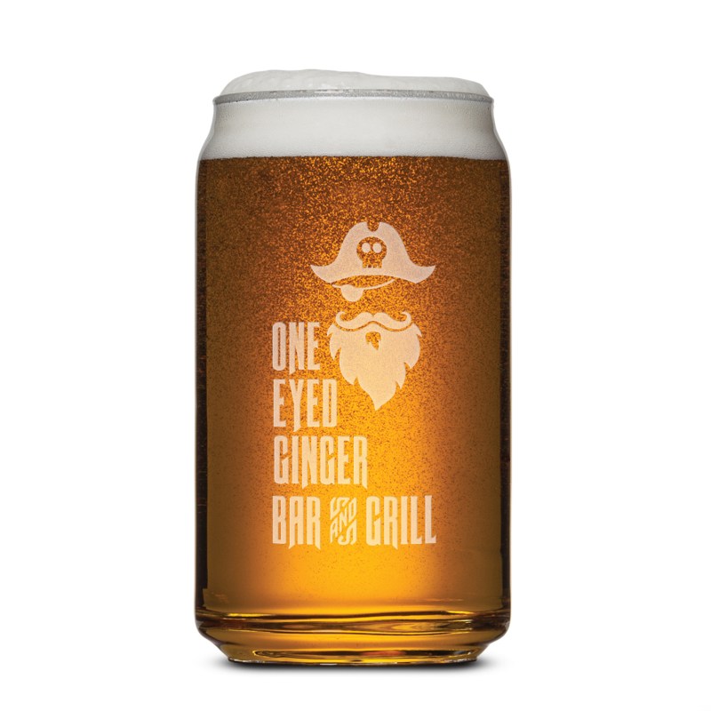 Beer Can Glass - 16 oz. 2 Beer Can Glass - 16 oz. 2