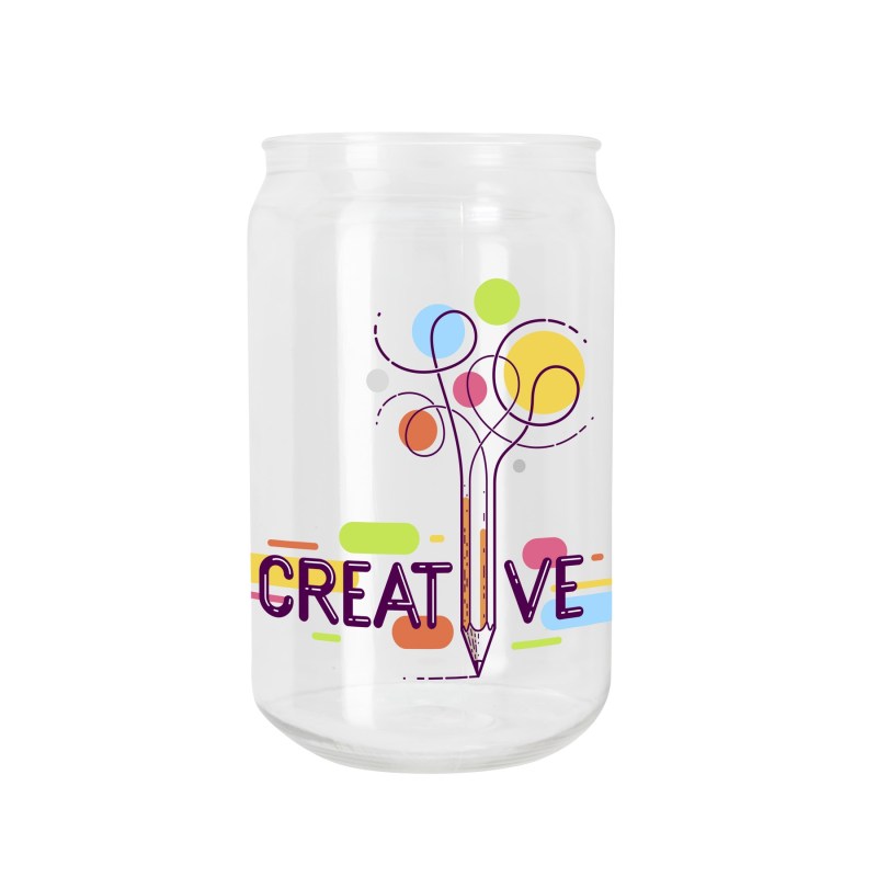 Garyline® Can-Shaped RPET Faux Glass - 16 oz. 2 Garyline® Can-Shaped RPET Faux Glass - 16 oz. 2