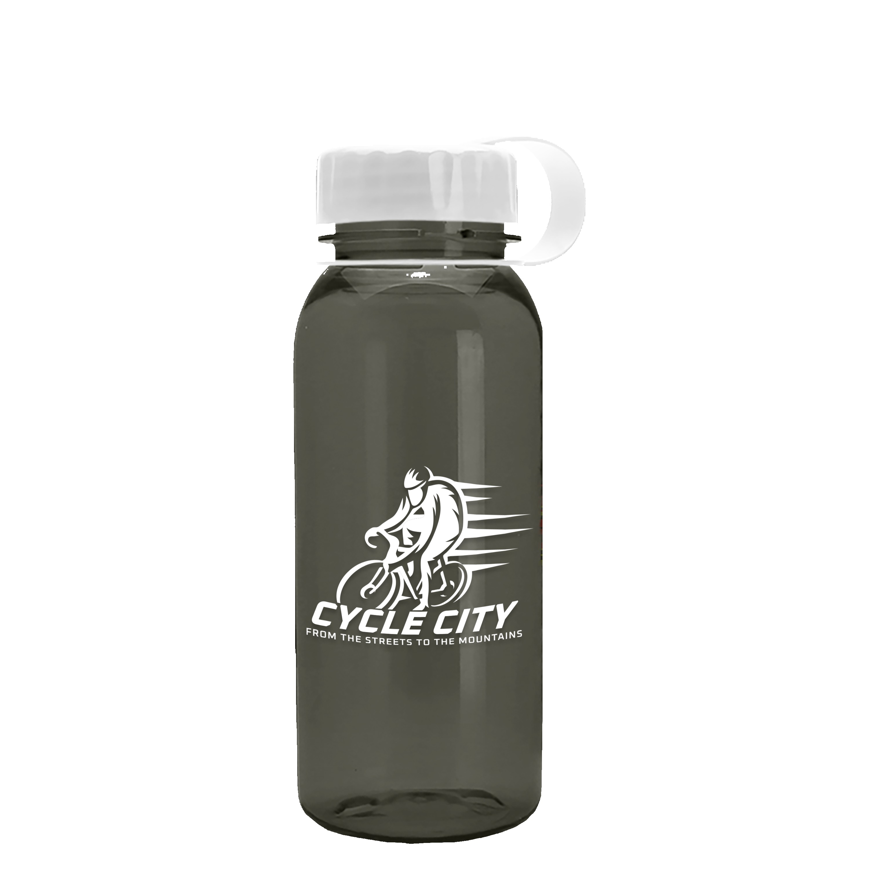 Garyline® Cadet Tritan® Bottle with Tethered Lid - 18 oz. 2