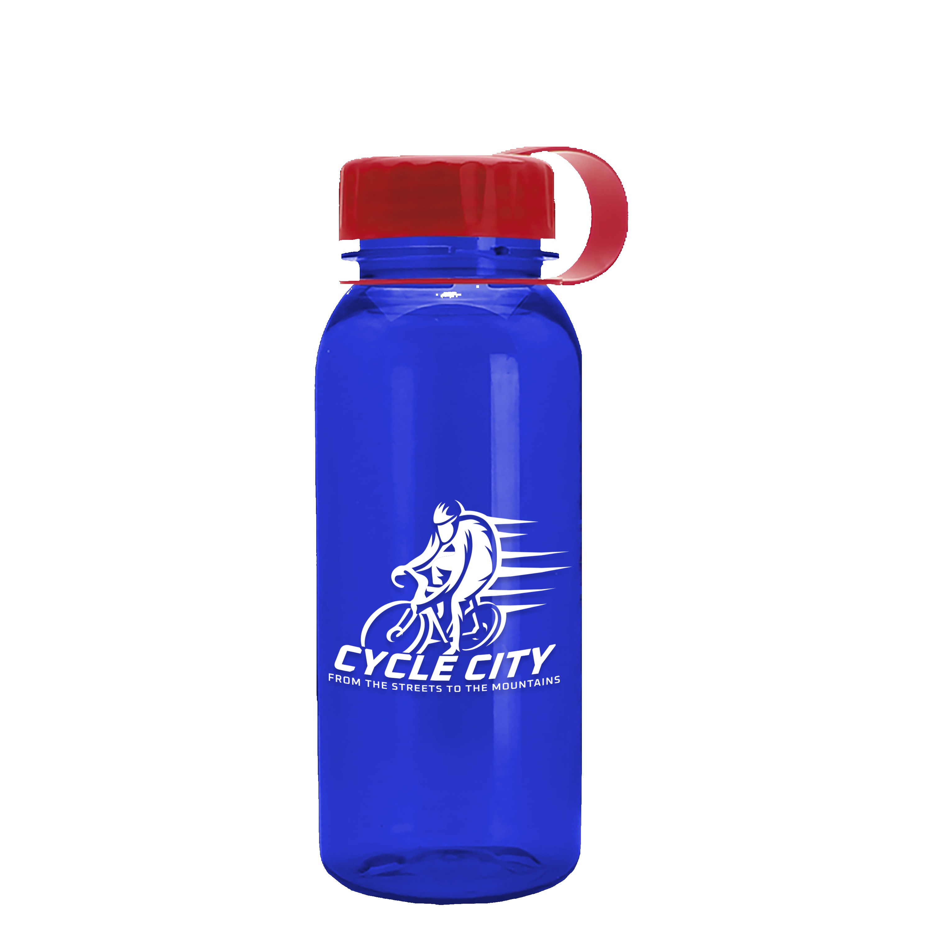 Garyline® Cadet Tritan® Bottle with Tethered Lid - 18 oz. 2