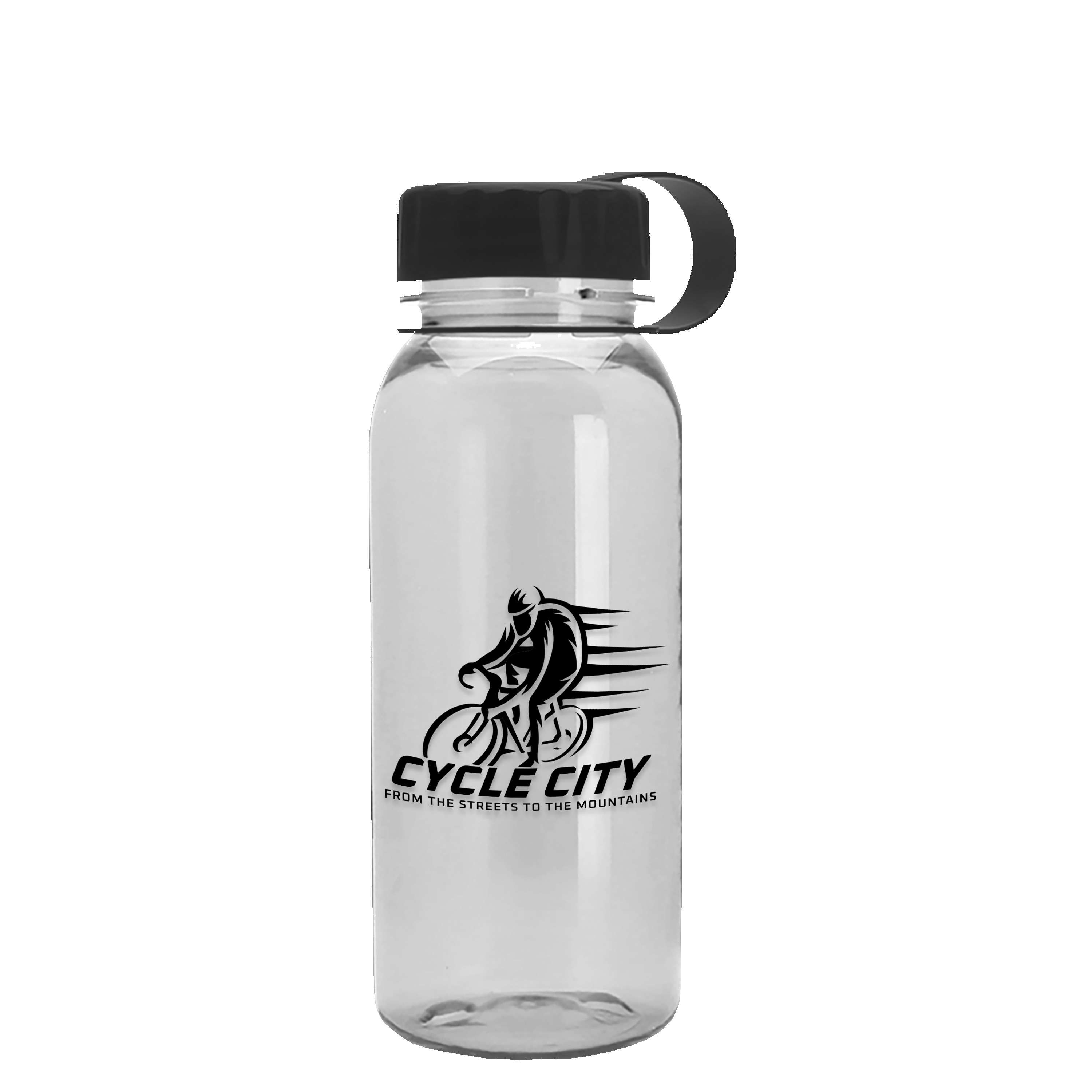 Garyline® Cadet Tritan® Bottle with Tethered Lid - 18 oz. 2