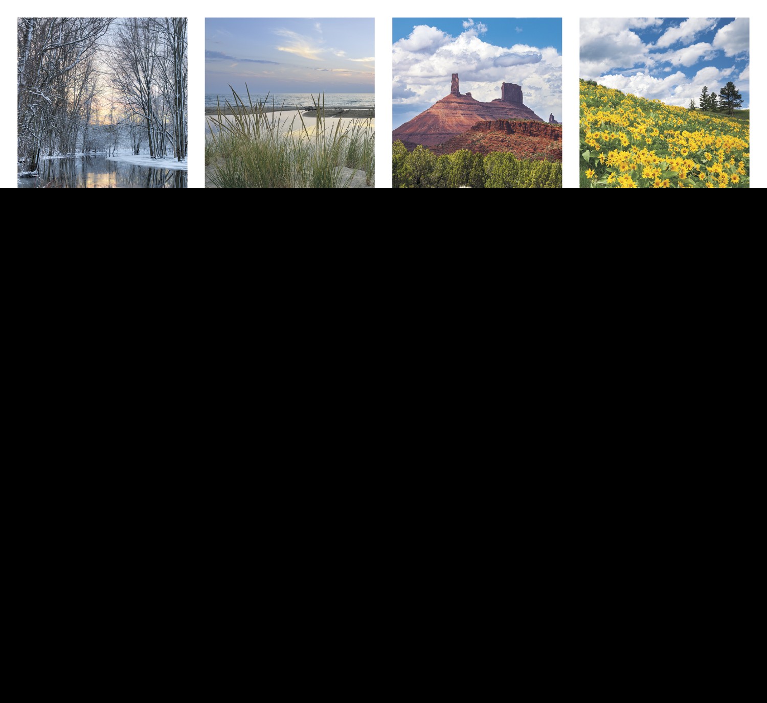 Triumph® Calendars Scenic Desk Pad 2