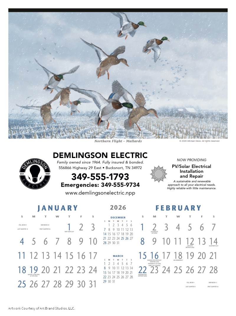 Triumph® Calendars North American Waterfowl Calendar 2 Triumph® Calendars North American Waterfowl Calendar 2