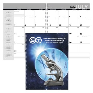Triumph® Calendars Academic Year Desk Planner with Custom Cover 2 Triumph® Calendars Academic Year Desk Planner with Custom Cover 2