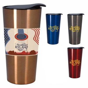 Fashion Metallic Tumbler - 16oz. 2 Fashion Metallic Tumbler - 16oz. 2