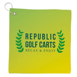 Universal Source® Full-Color Golf Towel - Small 2 Universal Source® Full-Color Golf Towel - Small 2