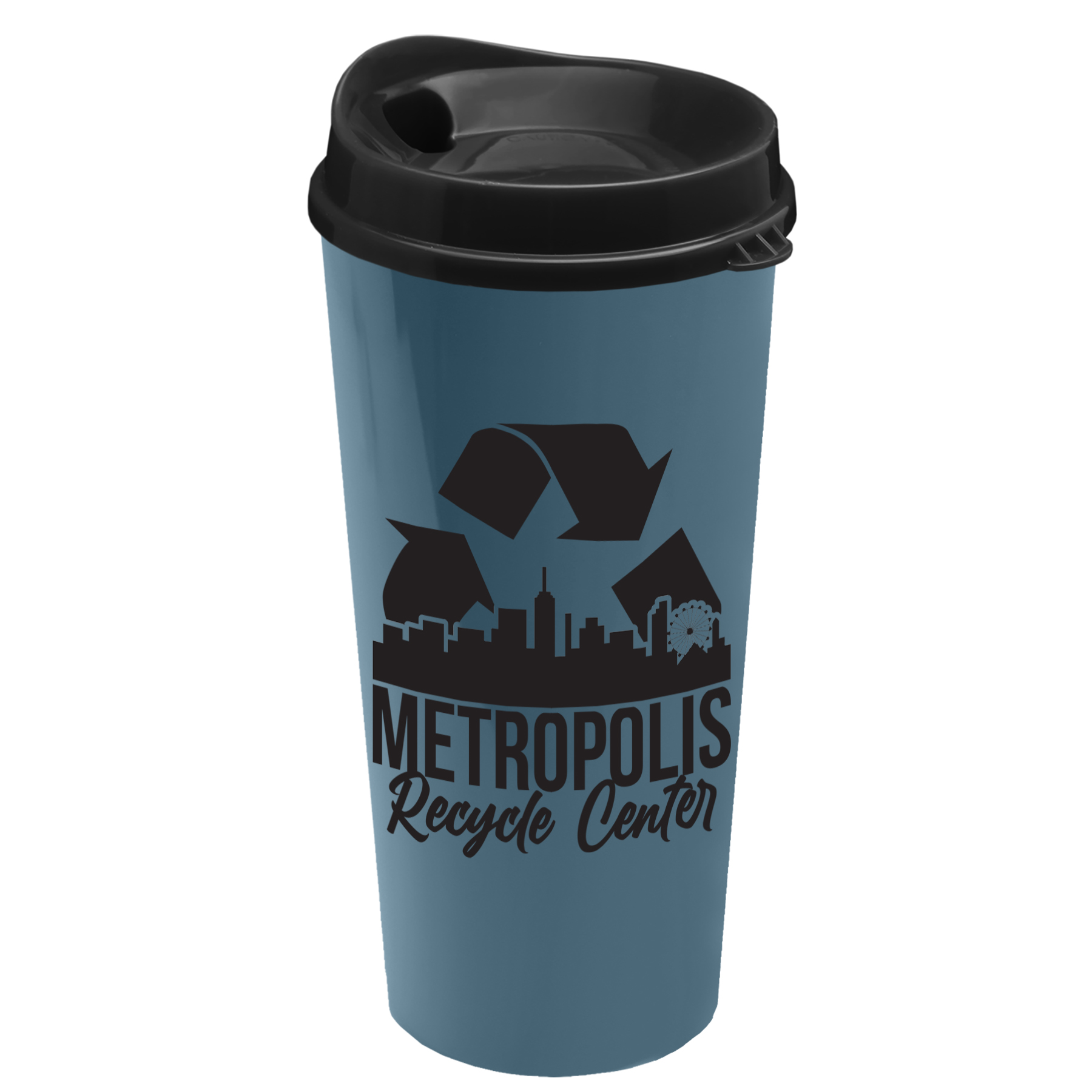 Garyline® Roadmaster Recycled Travel Tumbler with Sip Lid - 20 oz. 2