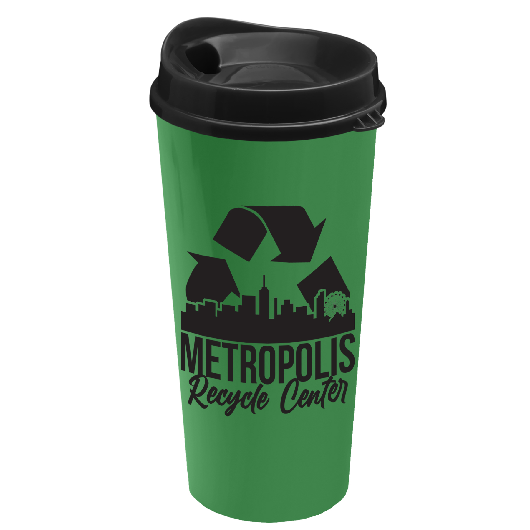 Garyline® Roadmaster Recycled Travel Tumbler with Sip Lid - 20 oz. 2