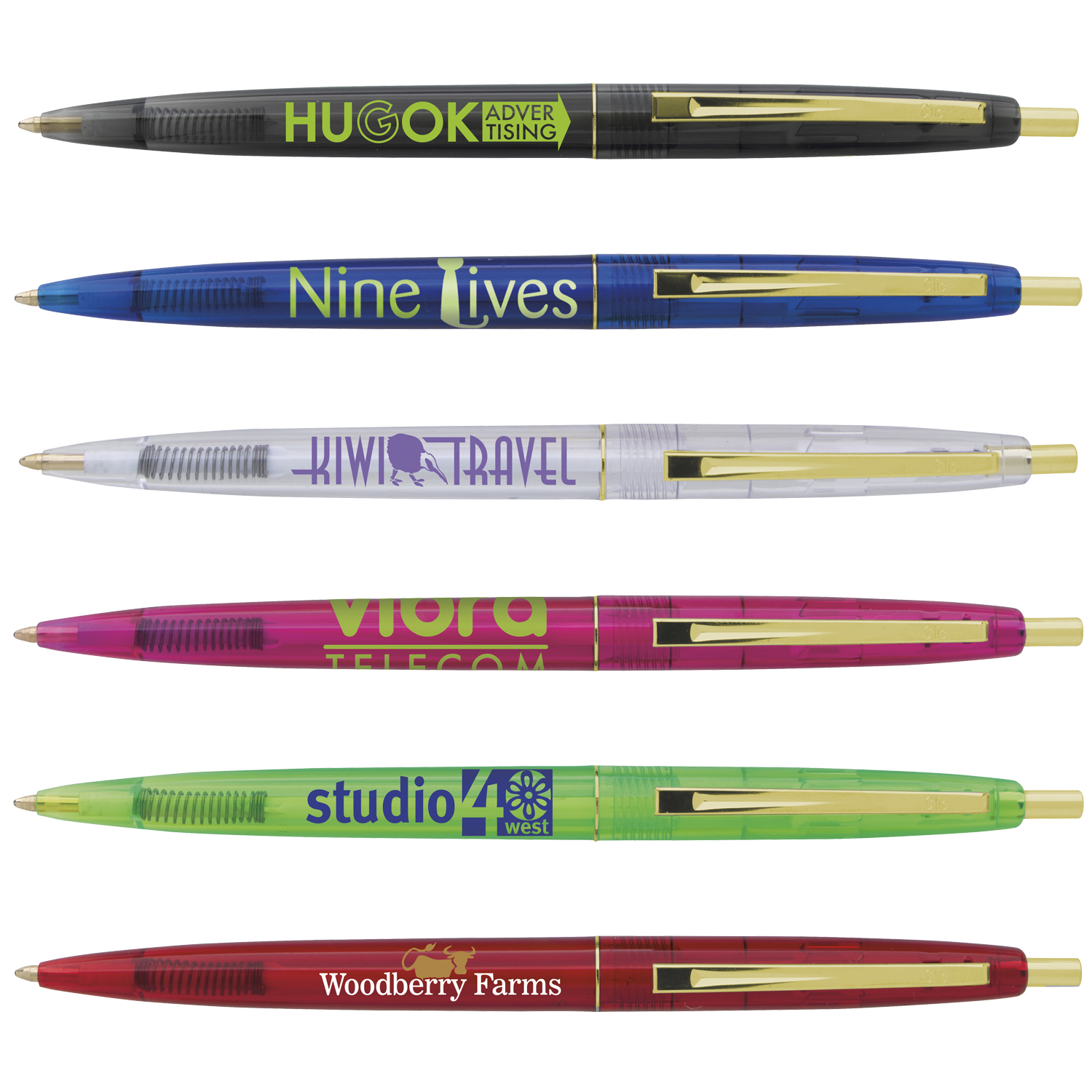 Classic Collection Clear Clic™ Gold Pen 2