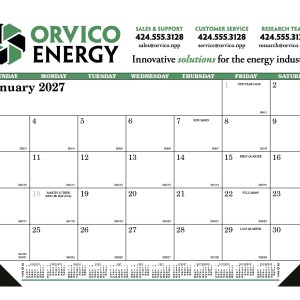 Skinner & Kennedy® Desk Pad Calendar 2 Skinner & Kennedy® Desk Pad Calendar 2