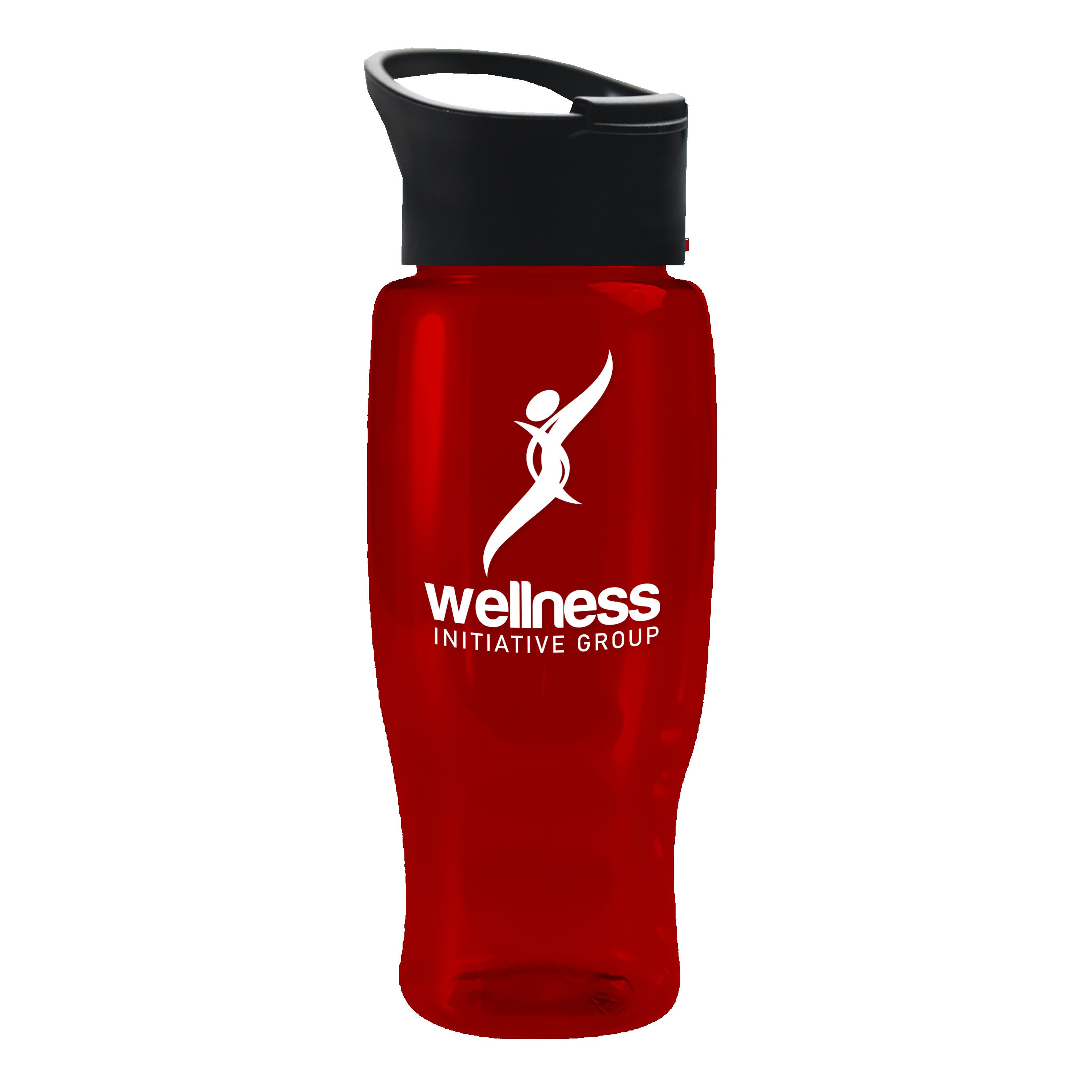 Garyline® Poly+ Recycled Bottle with Pop-Up Lid - 27 oz. 2