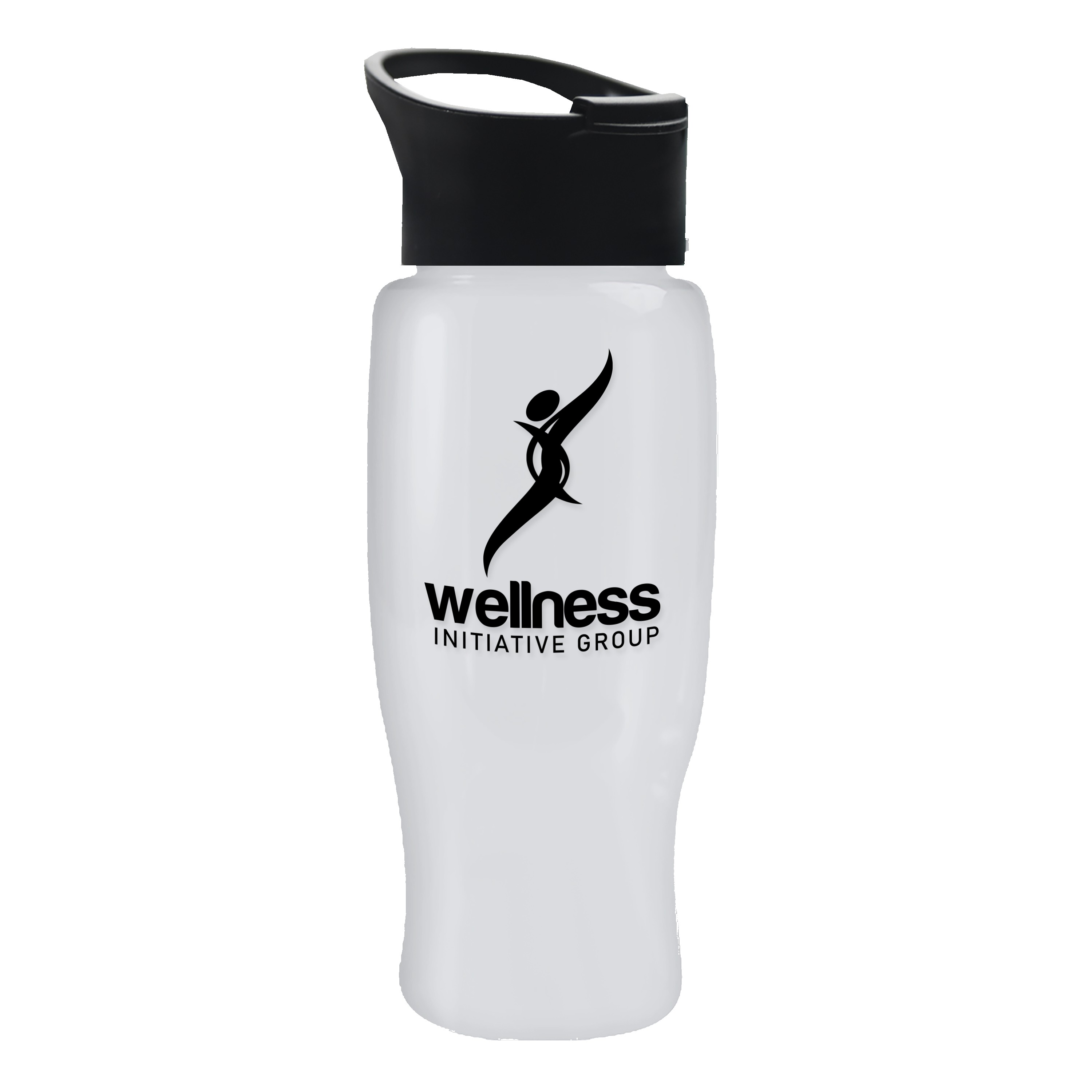Garyline® Poly+ Recycled Bottle with Pop-Up Lid - 27 oz. 2