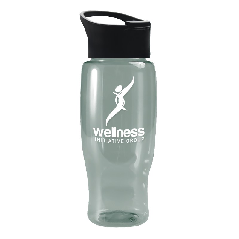 Garyline® Poly+ Recycled Bottle with Pop-Up Lid - 27 oz. 2 Garyline® Poly+ Recycled Bottle with Pop-Up Lid - 27 oz. 2