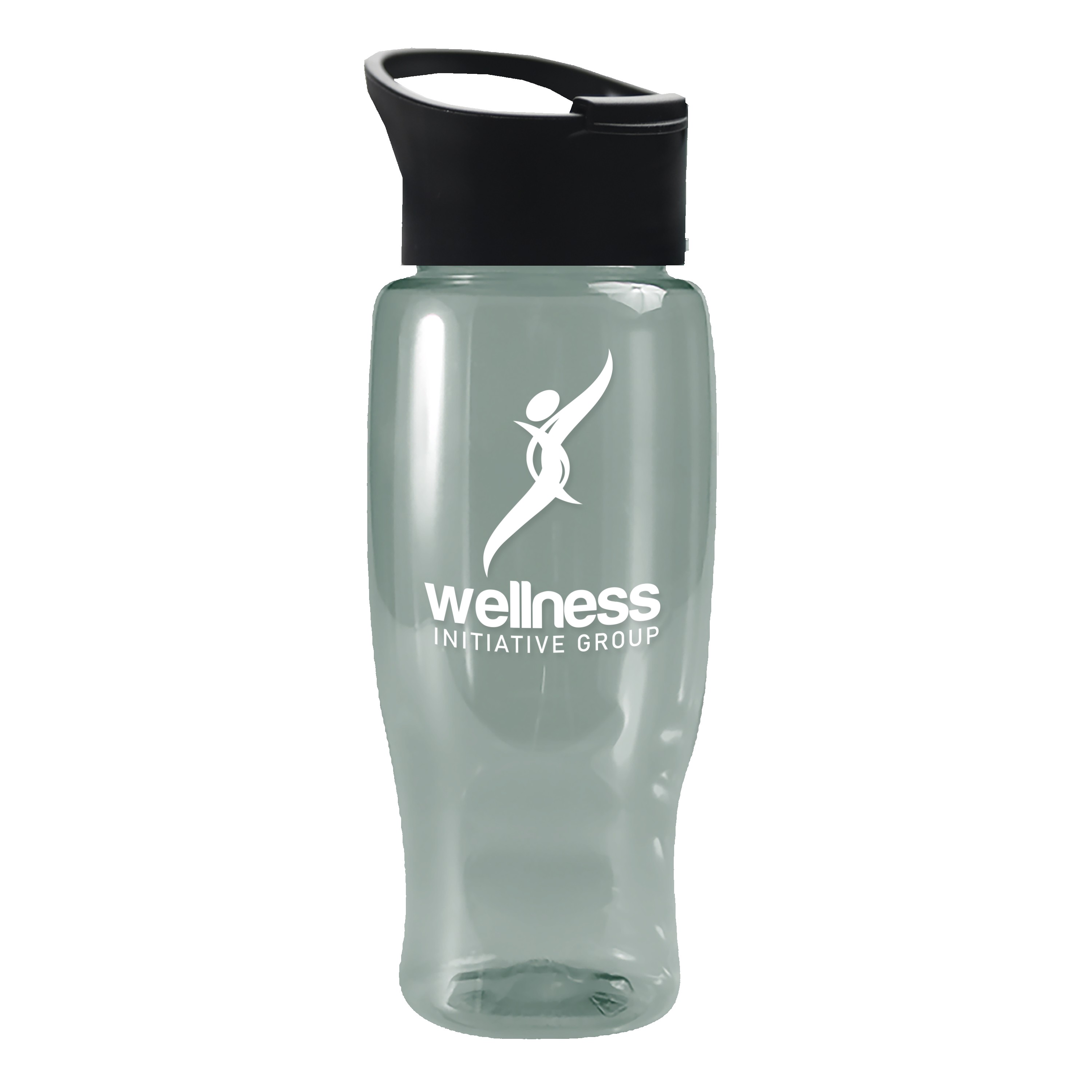 Garyline® Poly+ Recycled Bottle with Pop-Up Lid - 27 oz. 2