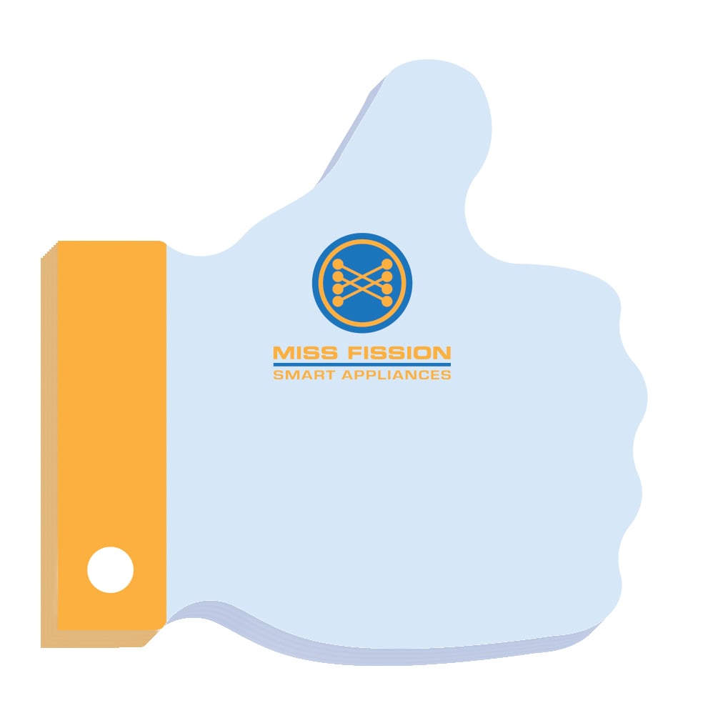 Souvenir® Sticky Note™ 3" x 3" Die Cut Pad, 50 sheet 2