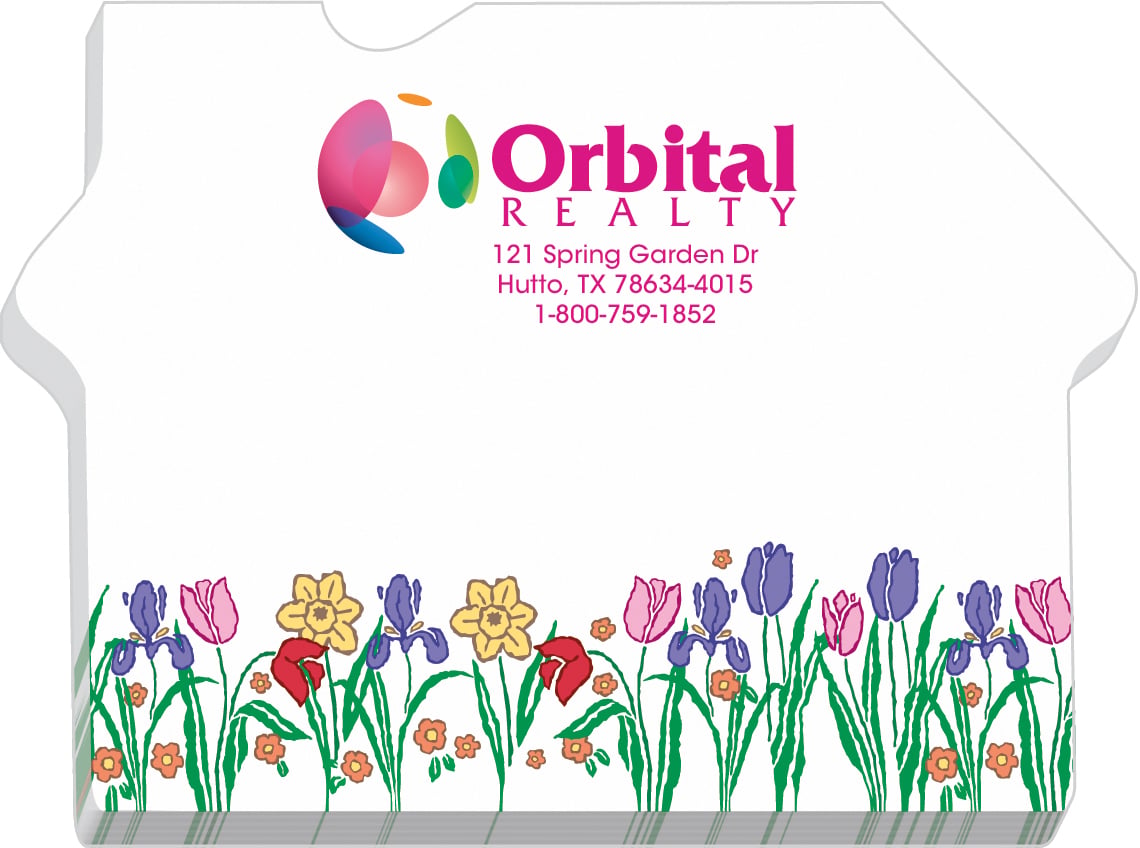 Souvenir® Sticky Note™ 3" x 3" Die Cut Pad, 50 sheet 2