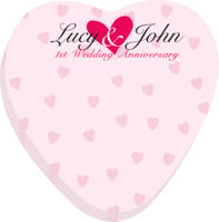 Souvenir® Sticky Note™ 3" x 3" Die Cut Pad, 50 sheet 2