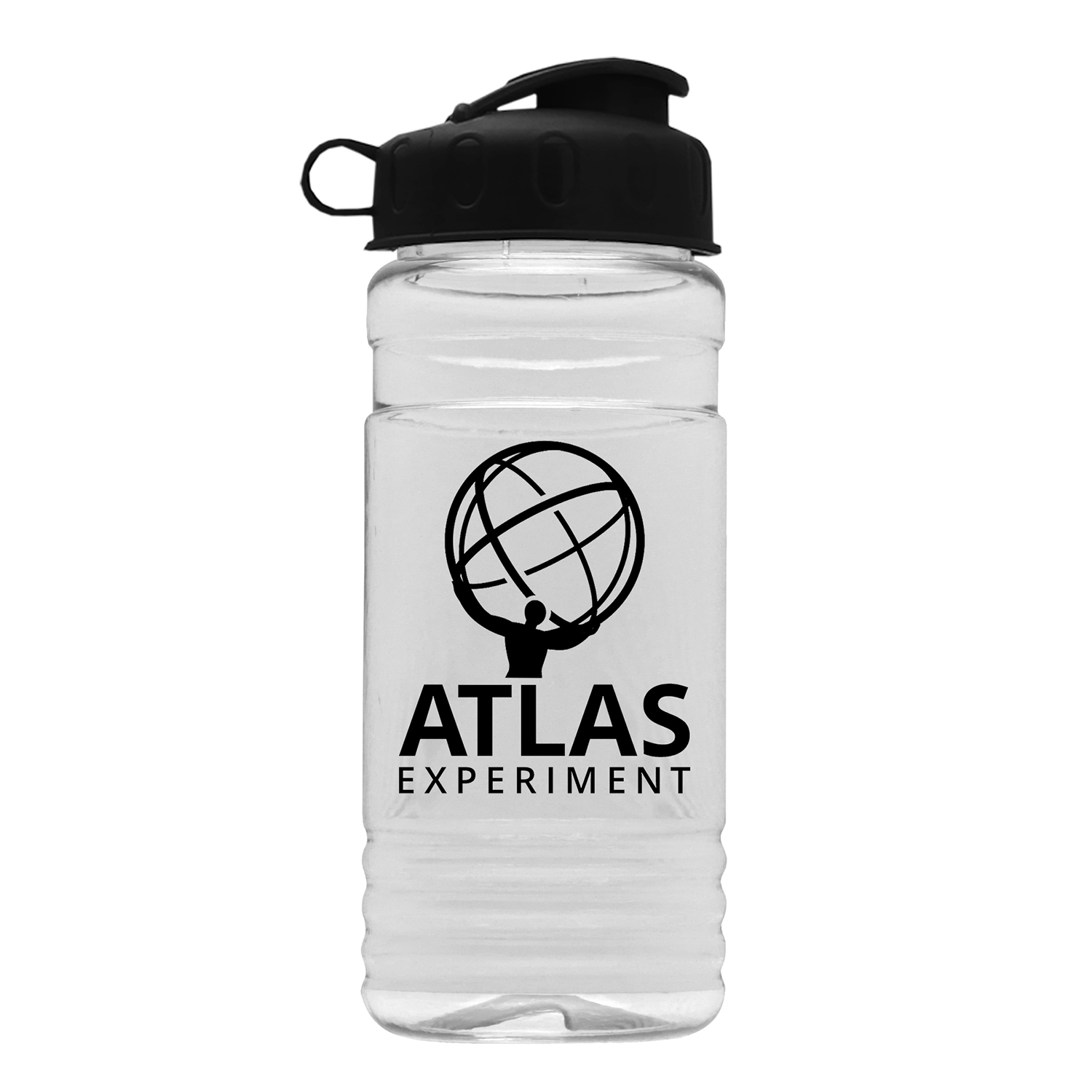 20 Oz. Transparent Sports Bottle w/Flip Top Lid 1