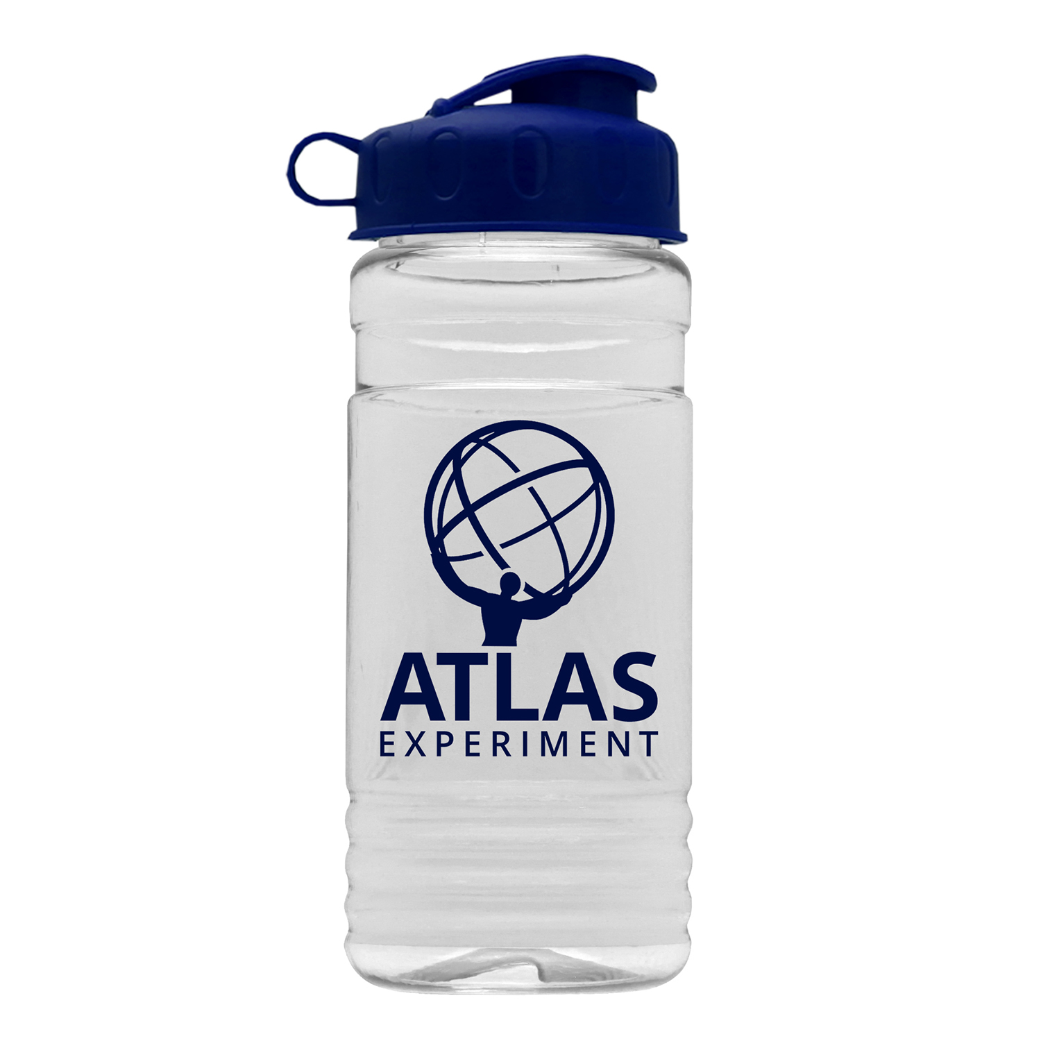 20 Oz. Transparent Sports Bottle w/Flip Top Lid 1
