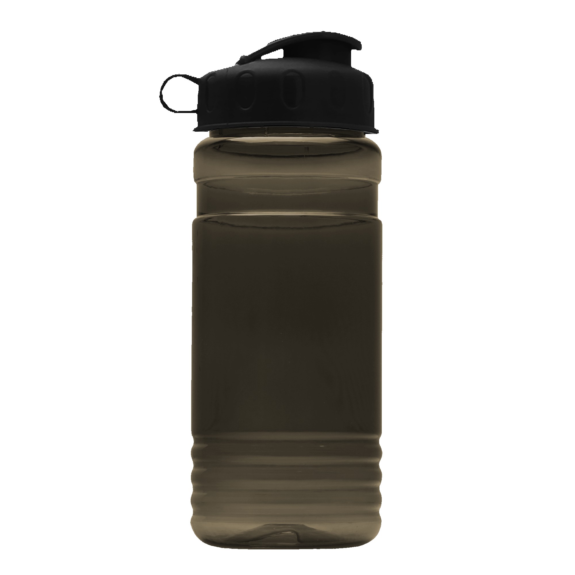 20 Oz. Transparent Sports Bottle w/Flip Top Lid 1