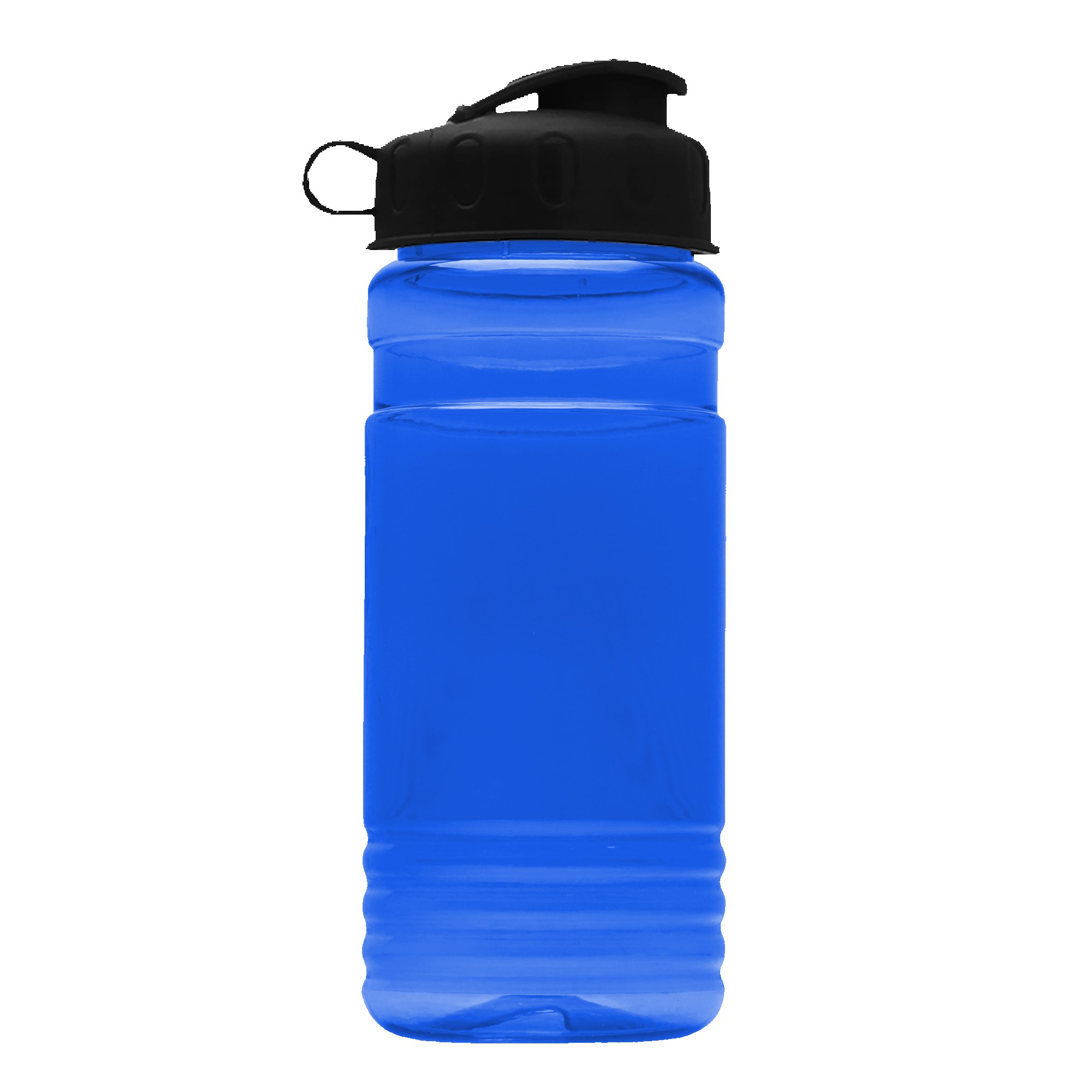 20 Oz. Transparent Sports Bottle w/Flip Top Lid 1