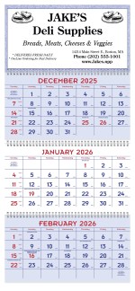 Triumph® Calendars Red & Blue Commercial Planner 2 Triumph® Calendars Red & Blue Commercial Planner 2