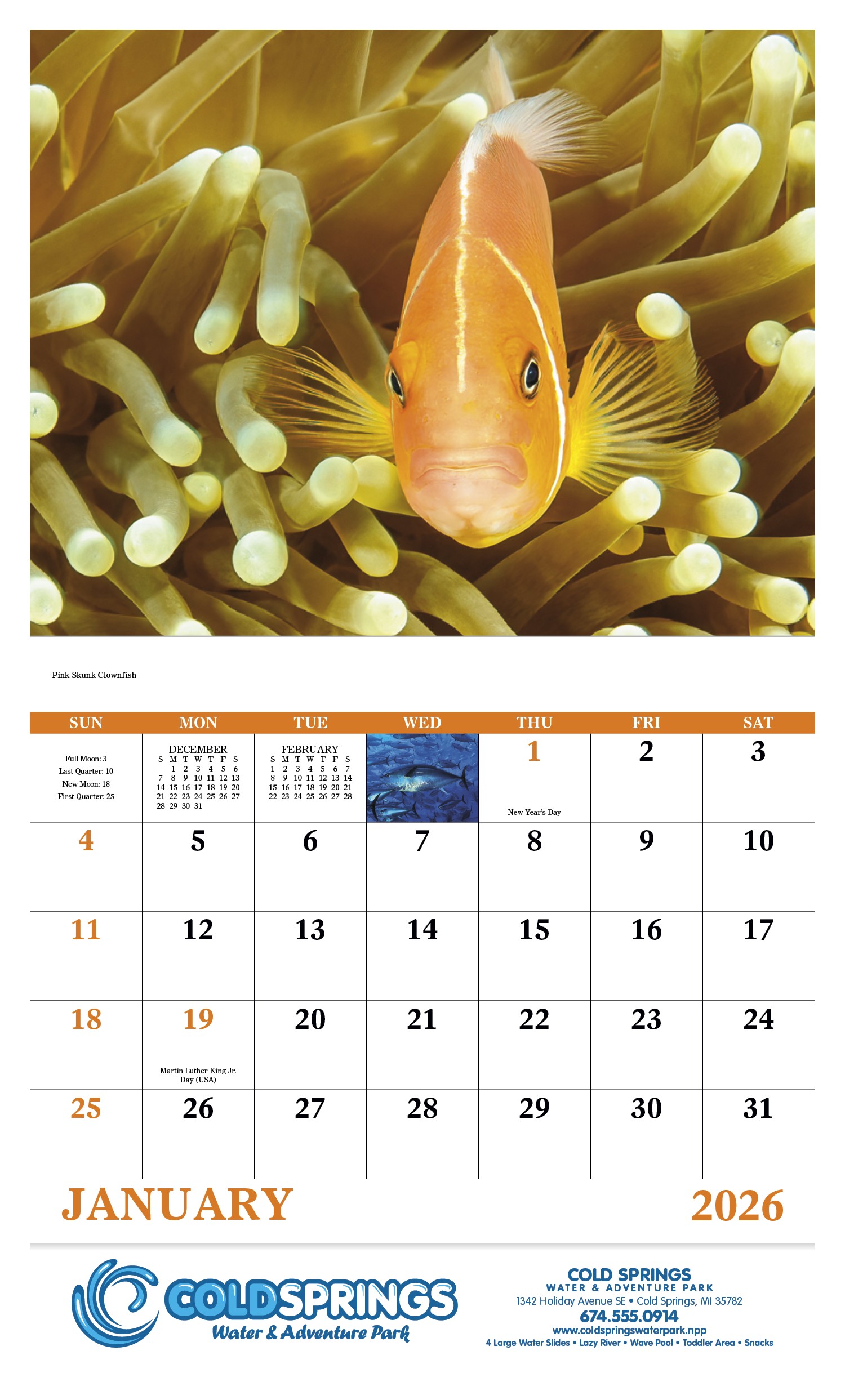 Good Value™ Ocean Glory - Stapled Calendar 2
