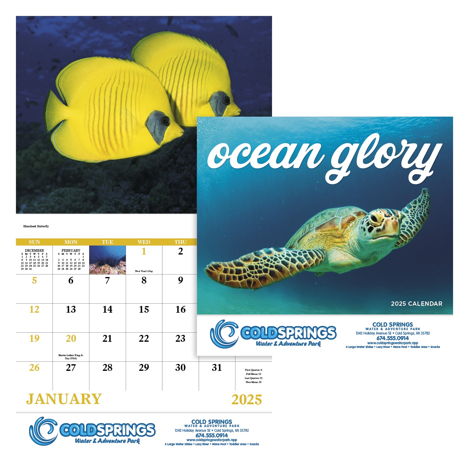 Good Value™ Ocean Glory - Stapled Calendar 2