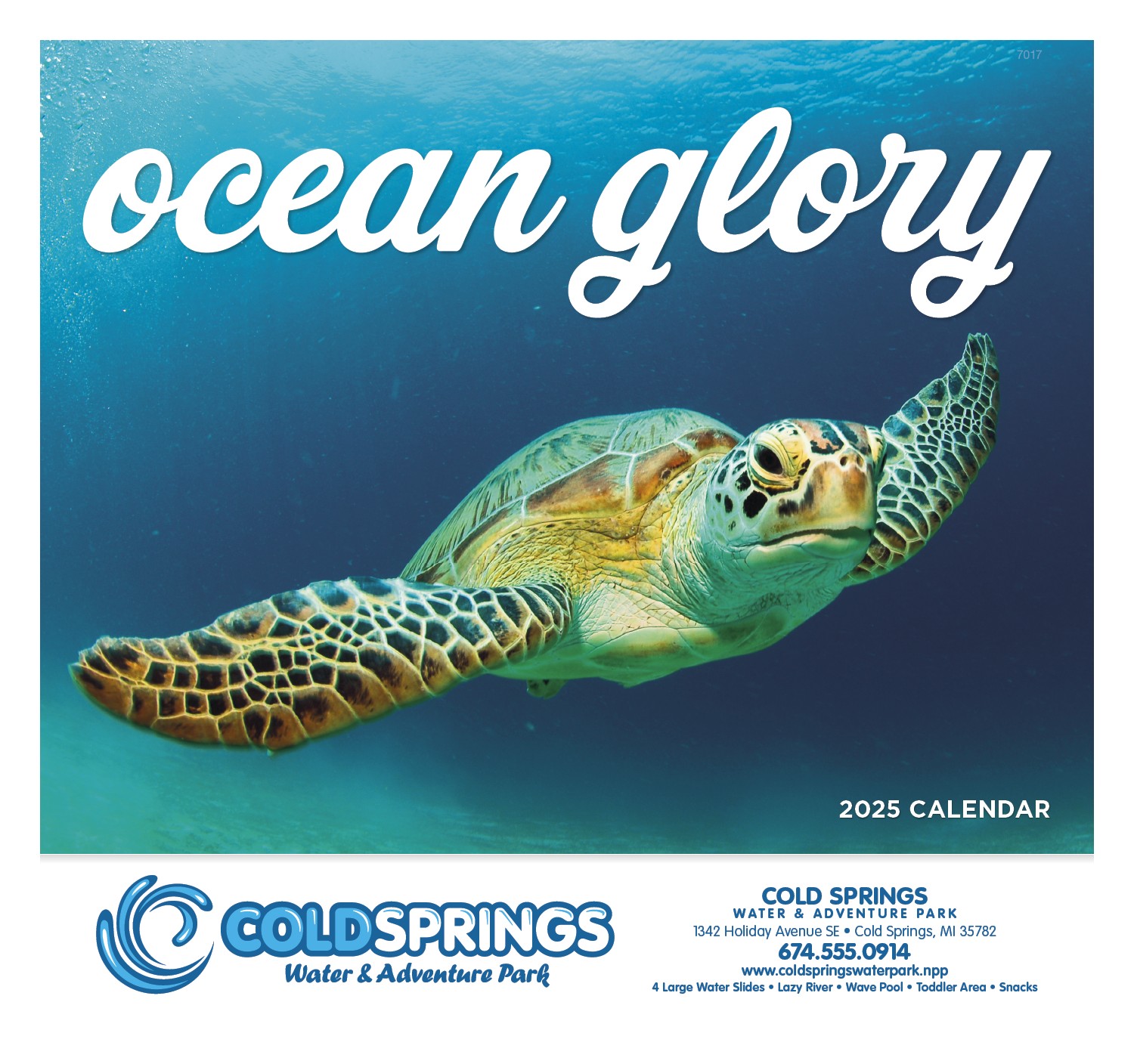 Good Value™ Ocean Glory - Stapled Calendar 2
