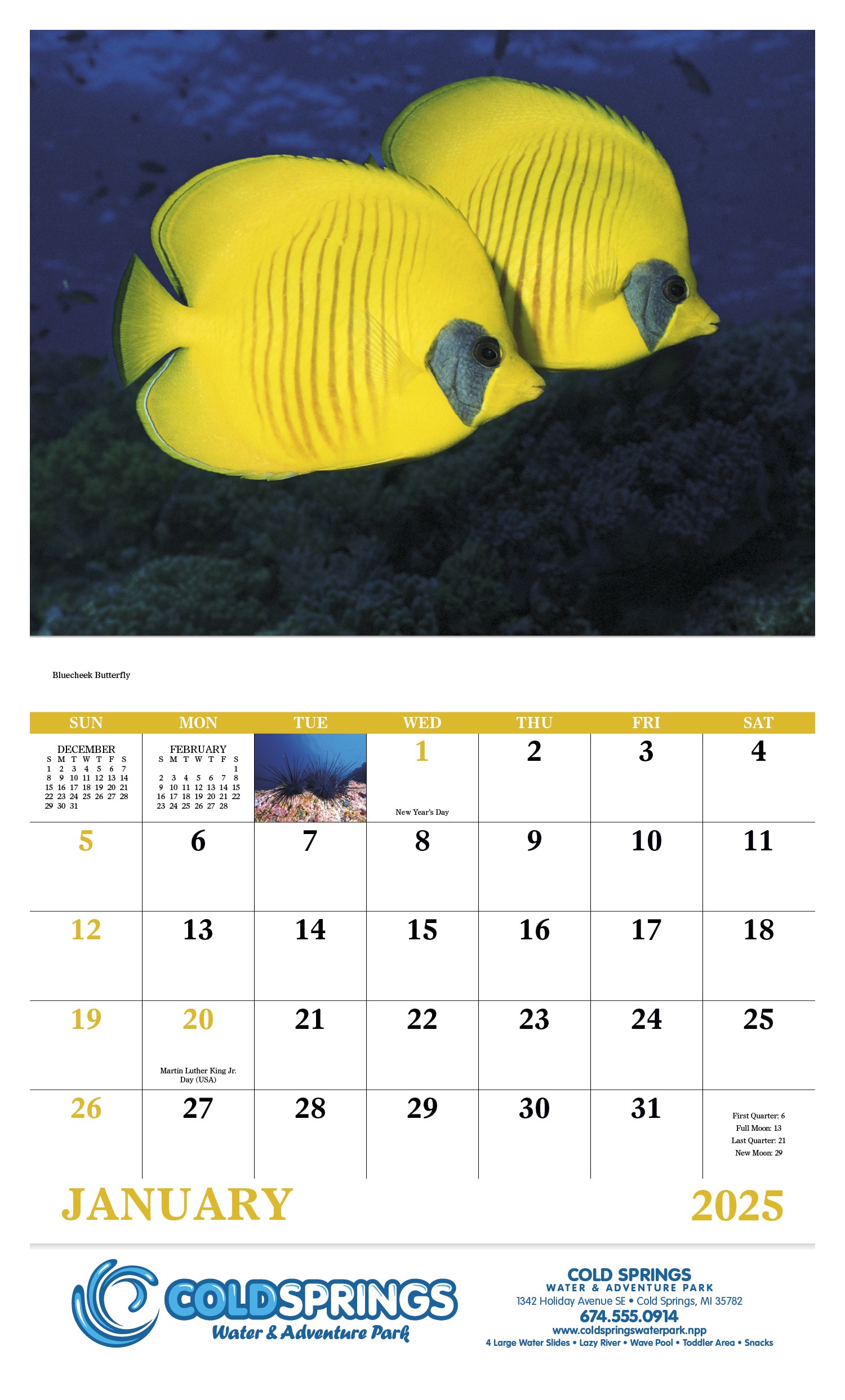 Good Value™ Ocean Glory - Stapled Calendar 2